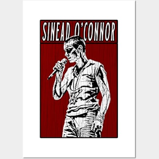 Vintage Retro Sinead O'Connor Posters and Art